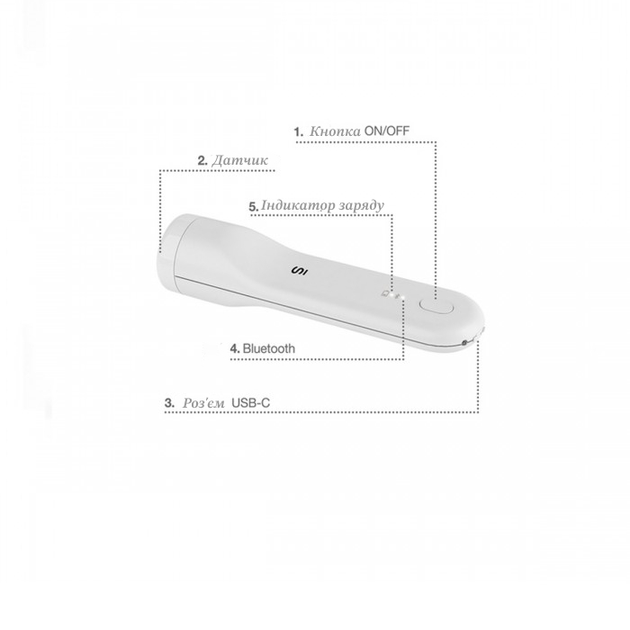 Портативний фетальний доплер Suavinex Care, детектор серцебиття плода, із зарядкою від USB - зображення 2