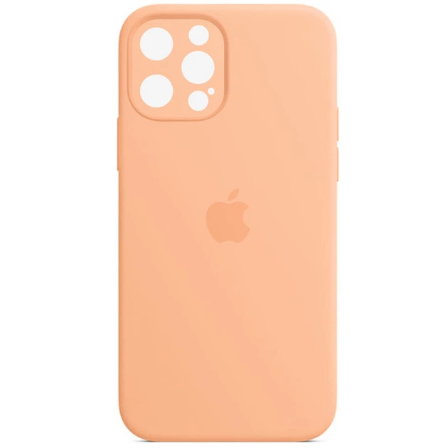 Чехол Silk Full Camera Protective (AA) для Apple iPhone 13 Pro Max (6.7") Оранжевый / Cantaloupe Без бренда - Фото 1 Чехол Silk Full Camera Protective (AA) для Apple iPhone 13 Pro Max (6.7") Оранжевый / Cantaloupe Без бренда - изображение 1