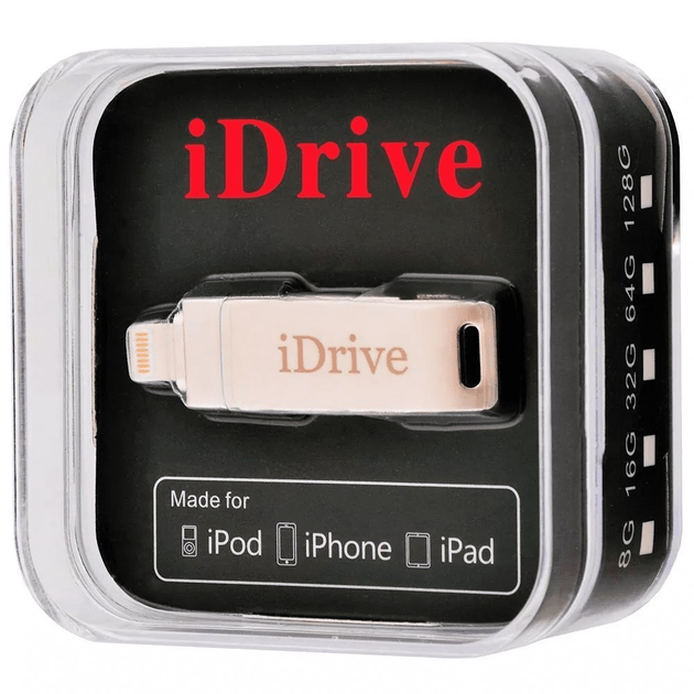USB флешка накопитель Lightning-USB iDrive Metallic 16GB – фото, отзывы ...