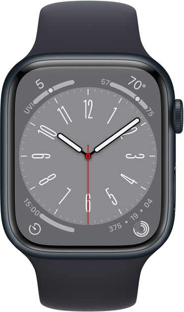 Смарт-часы Apple Watch Series 8 GPS 45mm Midnight Aluminium Case with ...