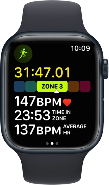 Apple Watch Series 8/GPS/45mm/A2771 ⑥ Смарт-часы Apple Watch Series 8 GPS 45mm Midnight Aluminium Case