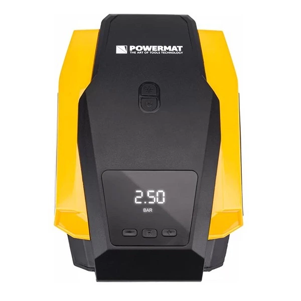 Автомобильный безмасляный компрессор Powermat PM-KB-120M (PM1185) - Фото 3 Автомобильный безмасляный компрессор Powermat PM-KB-120M (PM1185) - изображение 3