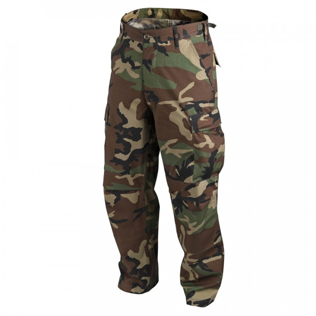 Униформа BDU - Polycotton Ripstop Helikon-Tex US Woodland XL/Regul - изображение 2