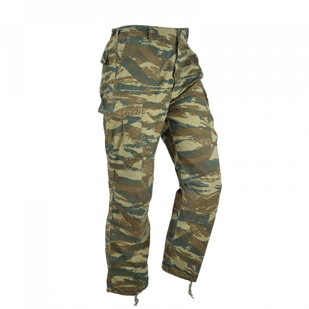 Брюки (Полікоттон Ріпстоп) BDU - Polycotton Ripstop Helikon-Tex Hellenic XL/Regular Тактичні чоловічі - зображення 1