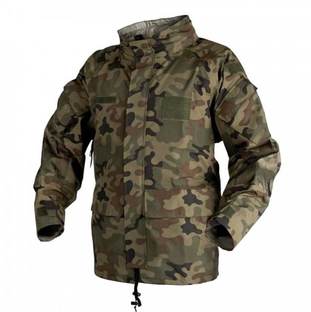 Куртка дощовик ECWCS Gen.II - H₂O Proof Helikon-Tex PL Woodland XXL/Regular Тактична чоловіча - зображення 1