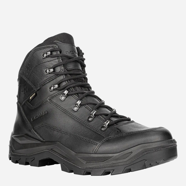 Чоловічі тактичні черевики з Gore-Tex LOWA Renegade II GTX MID TF 310925/999 45 (10.5) Black (2000980408092) - зображення 2