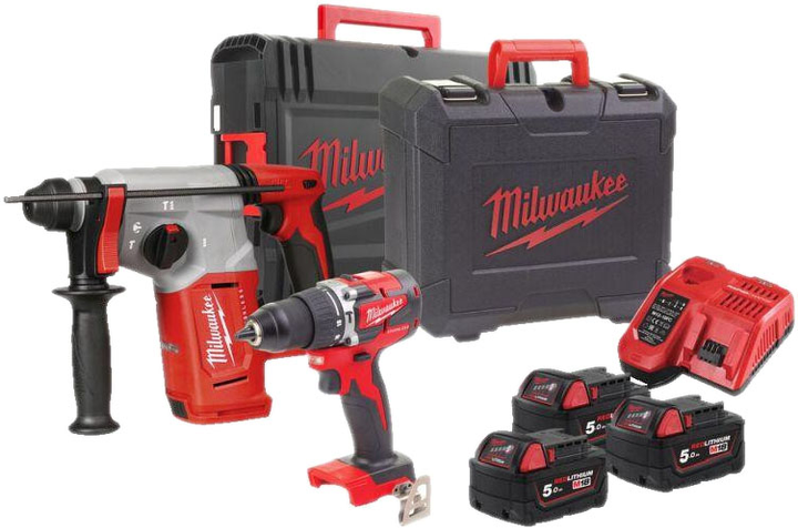ROZETKA Milwaukee M18 PP2PA 503X M18 Combo Kit IN2 4933479531 Milwaukee M18 PP2PA 503X M18 Combo Kit IN2 4933479531
