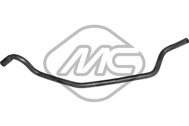 Патрубок радиатора Opel Astra H 1.4-1.8i 04-10 Metalcaucho (94462) - изображение 1