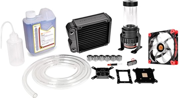 Zestaw chłodzenia wodnego Thermaltake Pacific RL140 D5 (CL-W072-CU00BL-A) - obraz 1