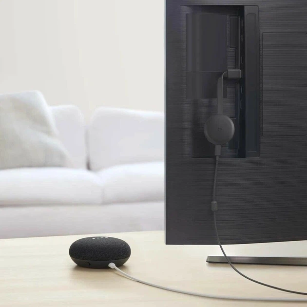 Розумна колонка Google Nest Mini Carbon 2nd Generation Європейська