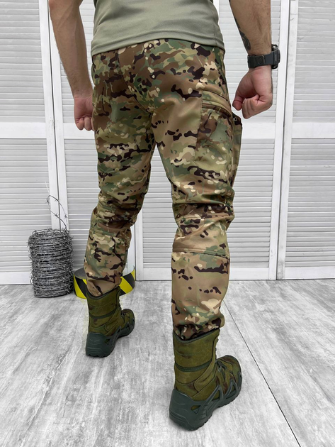 Тактичні брюки Soft-Shell СОФТ ШЕЛ "Single Sword" L мультикам - зображення 2