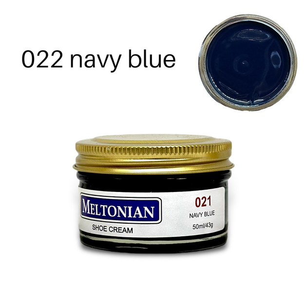 Увлажняющий крем для обуви Meltonian Shoe Cream 50 мл 021 Темно синий ...