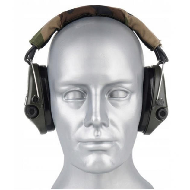 Професійні Активні Тактичні Навушники Sordin Supreme PRO X Камуфляж Гелеві Вставки 75302-X-G-S - зображення 2