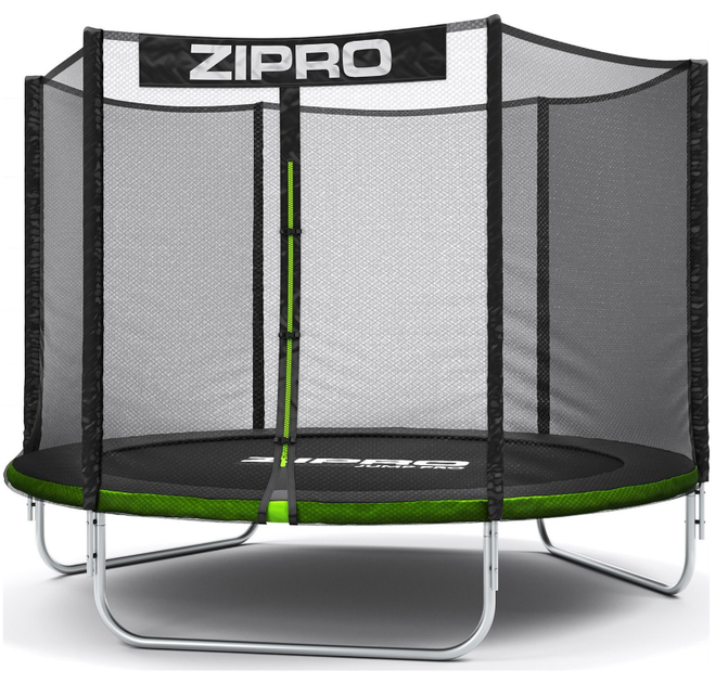 Батут Zipro 252 см із зовнішньою захисною сіткою Jump Pro 8FT OUT ...
