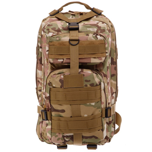 Рюкзак тактический штурмовой 20 л мультикам (армейский, для ВСУ) EF-2914-MC - изображение 2
