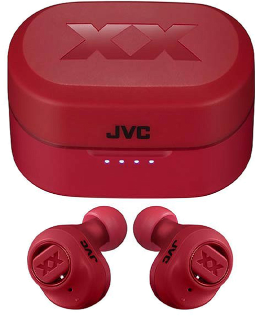 Słuchawki JVC HA-XC50TRU Czerwone - obraz 1