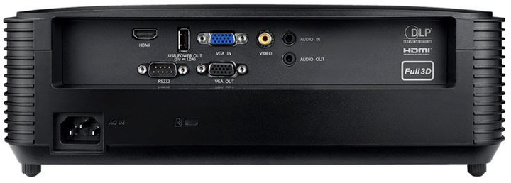 Projektor Optoma H185X DLP WXGA 3700 ANSI (E9PX7D701EZ4) - obraz 3