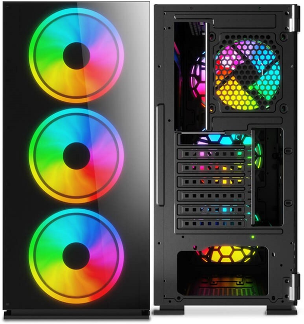 Корпус SAVIO PC PRIME X1 ARGB GLASS (SAVGC-PRIMEX1) - зображення 6