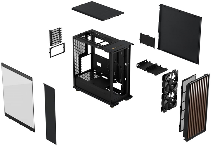 Obudowa Fractal Design North Charcoal Black TG (FD-C-NOR1C-02) - obraz 12