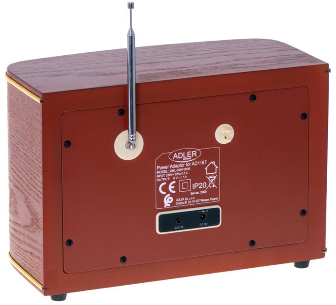 Радіоприймач Adler Retro Radio (AD 1187) - зображення 6