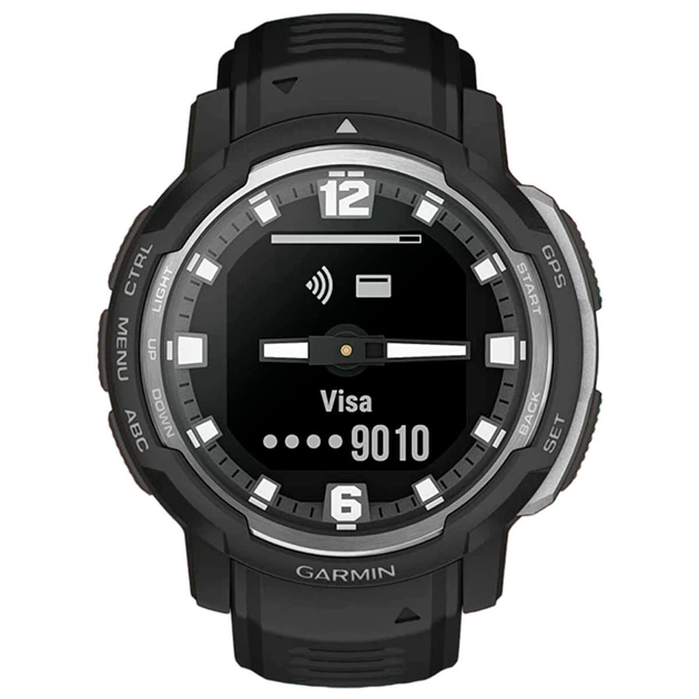 Спортивний годинник GARMIN Instinct Crossover Black - зображення 7