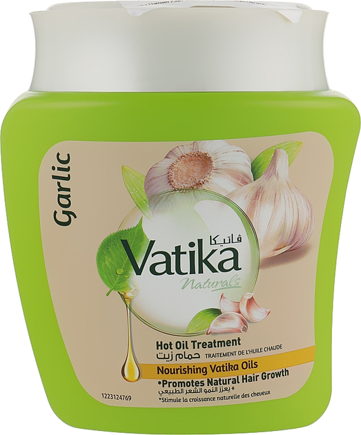 Маска для волос с экстрактом чеснока - Dabur Vatika Garlic Hot Oil Treatment Cream 500g (255893-75226) 