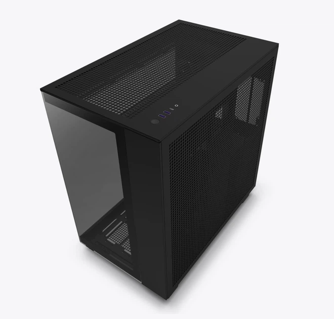 Корпус для ПК NZXT H9 Flow Matte Black  Mid-Tower ATX – фото
