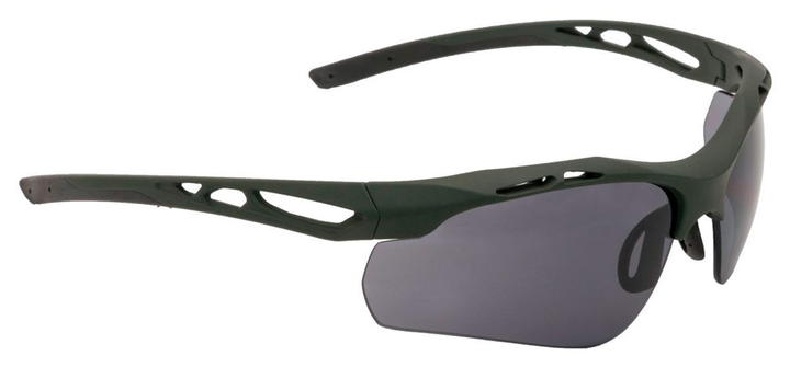 Захисні окуляри Swiss Eye Attac (оливковий) - зображення 1