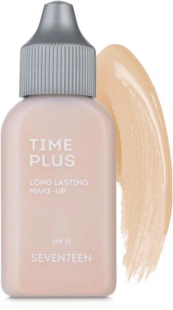Тональный крем длительного действия Seventeen Time Plus