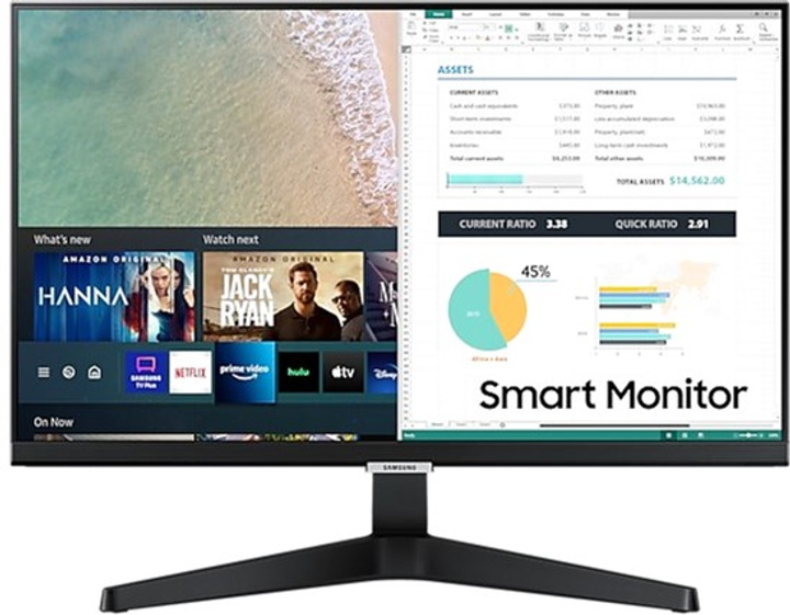 Монітор 24" Samsung LS24AM506NUXEN - зображення 1