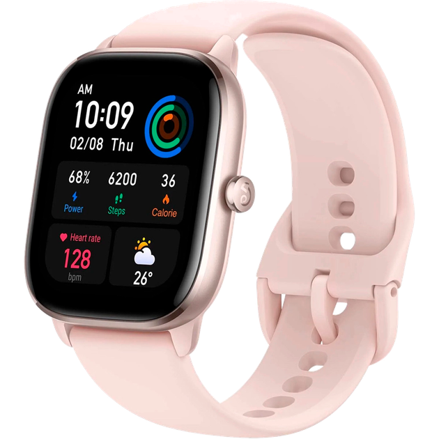 Смарт-часы Xiaomi Amazfit GTS 4 Mini (Flamingo Pink) [76967] – фото ...