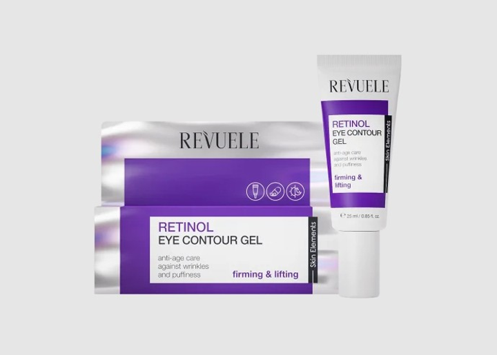Гель для контура глаз с ретинолом Revuele Retinol Eye Contour Gel 25 мл ...
