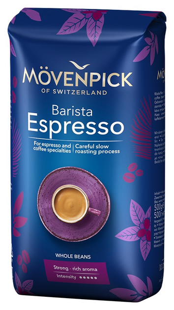 Купить Кофе в зёрнах Movenpick Barista Espresso, 500г – ROZETKA ...