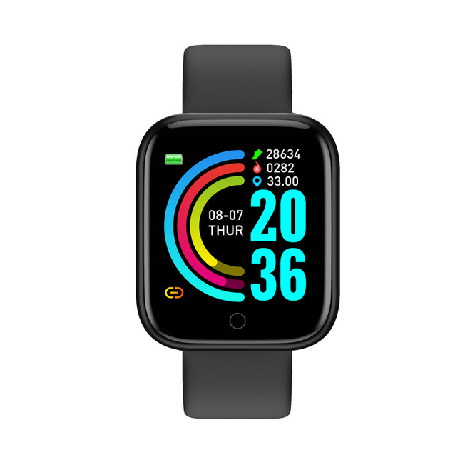 Смарт годинник Smart watch SWY68S розумний браслет з функціями фітнес трекера, вологозахистом, пульсометром та крокоміром Чорний - Фото 6 Смарт годинник Smart watch SWY68S розумний браслет з функціями фітнес трекера, вологозахистом, пульсометром та крокоміром Чорний - зображення 6