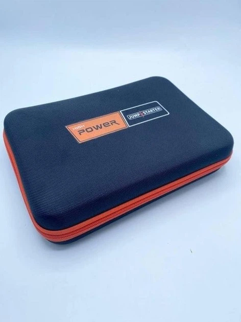 Комплект пускозарядное автомобильное устройство Jump Starter 16800mAh PowerBank, фонарь, 2USB, кейс, Красно-черный + Автомобильный компрессор - Фото 2 Комплект пускозарядное автомобильное устройство Jump Starter 16800mAh PowerBank, фонарь, 2USB, кейс, Красно-черный + Автомобильный компрессор - изображение 2