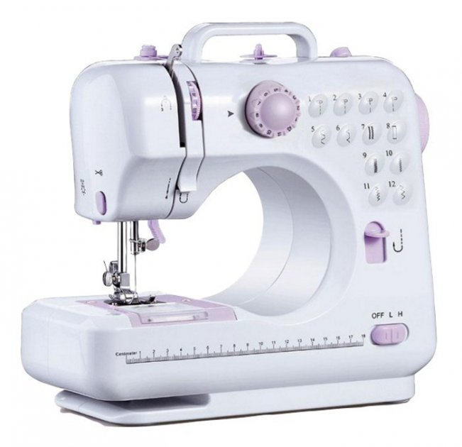 Швейная машинка Sewing Machine 505/1250 электрическая портативная строчки с реверсом педалью - изображение 2