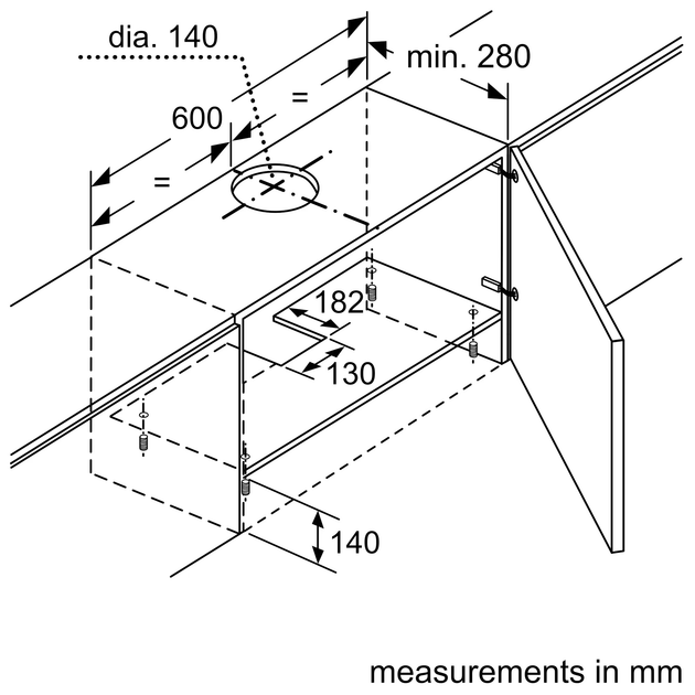 Okap kuchenny Bosch DFT63AC50 - obraz 7