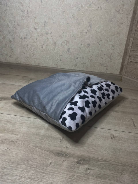 Плюшевая подушка лежанка кровать для домашних животных собак и кошек ...