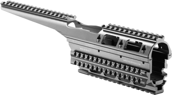 Система планок Fab Defense для AK 47/74 5 планок алюминий Черная (VFRAK) - изображение 1