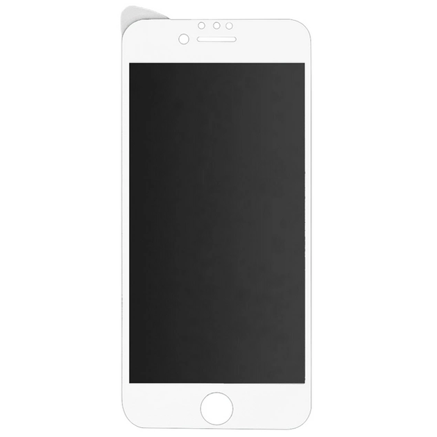 Захисне скло Fiji Privacy для Apple Iphone 7 Plus антишпигун Anti-peeping Full Glue білий 0,26 мм - зображення 2