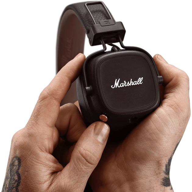 Беспроводные наушники Marshall Major IV Bluetooth, Brown (1006127) - изображение 6