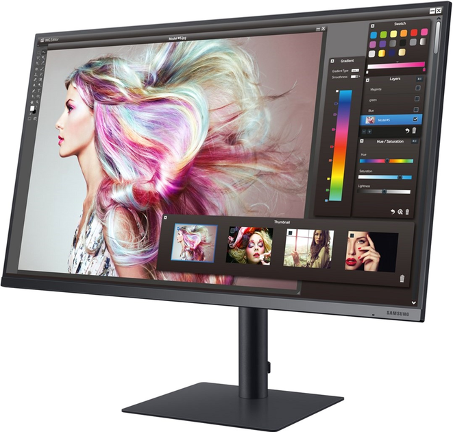 Monitor 31.5" Samsung LF32TU870VRXEN - obraz 9