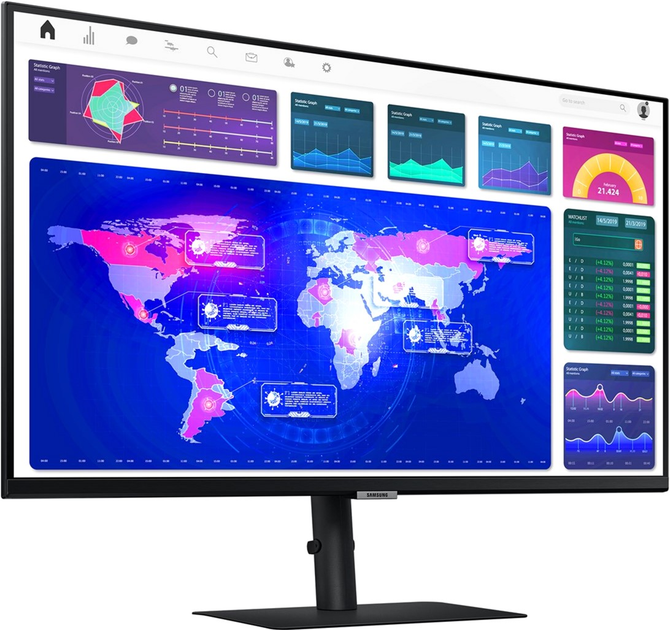 Monitor 32" Samsung LS32A600NWUXEN - obraz 9