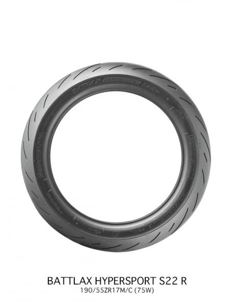 Покришка BRIDGESTONE BATTLAX S22 180/55-17 73W TL (3079947) - изображение 2