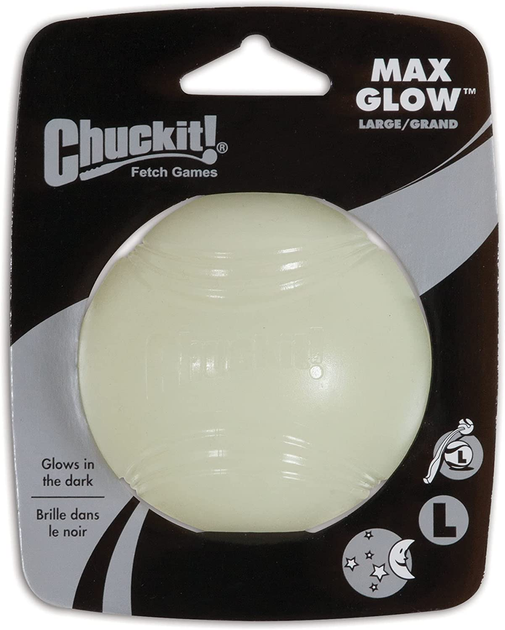 Chuckit max sales glow ball