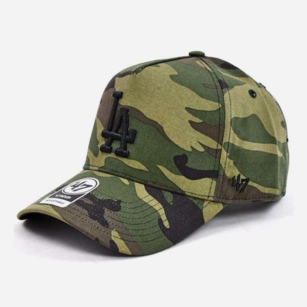 Кепка 47 Brand Mvp 47 Brand Dt Los Angeles Dodgers Grove B-Grvsp12Cnp-Cma One Size Камуфляж (193676084617)