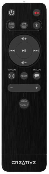 Саундбар Creative STAGE V2 2.1, Sound Blaster Clear Dialog, Surround (GKSCRESOU0004) - зображення 3