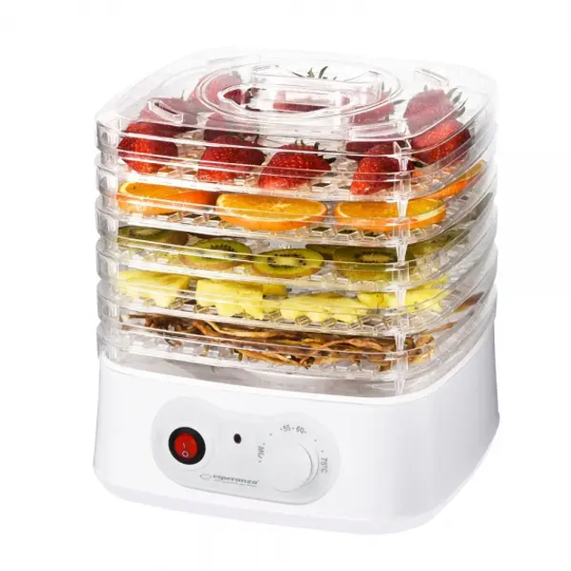Сушилка для овощей и фруктов Esperanza EKD004 Appetissant 250Вт 4 ...