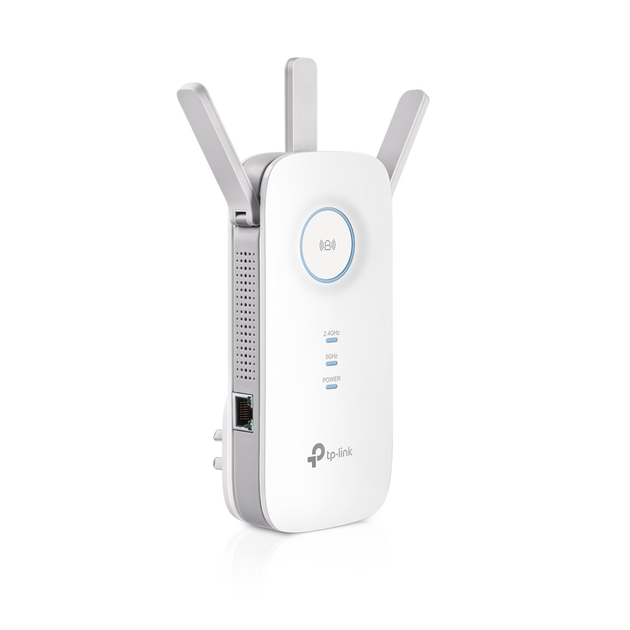 Ретранслятор/повторитель TP-Link RE450 Wi-Fi/LAN/3 антенны Белый – фото ...