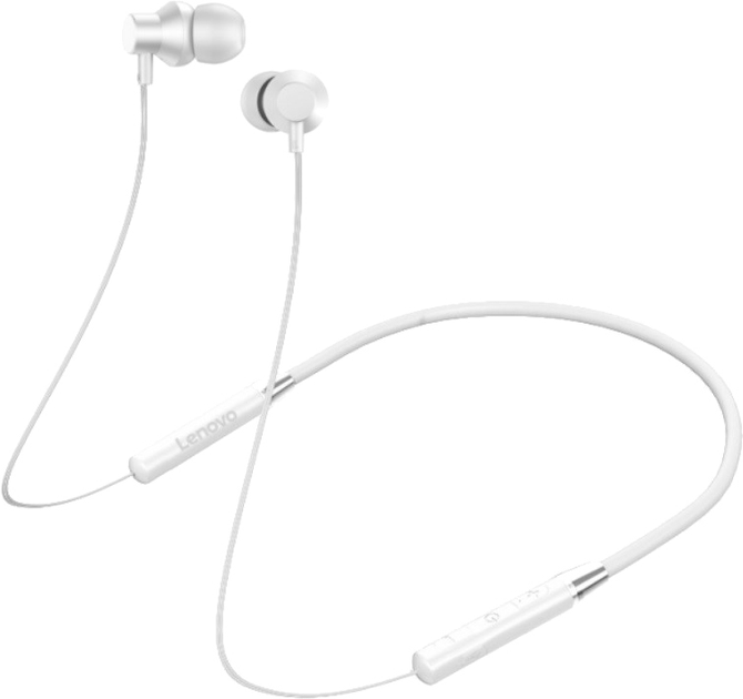 Słuchawki Lenovo HE05 Białe (HE05BLK) - obraz 1